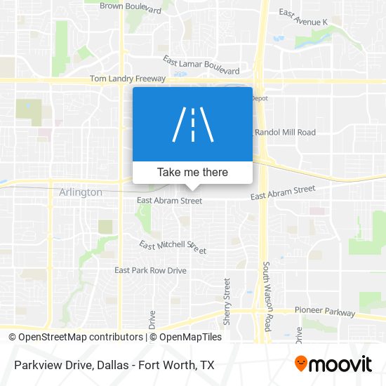 Parkview Drive map
