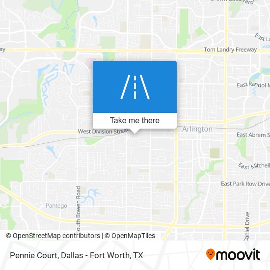 Pennie Court map