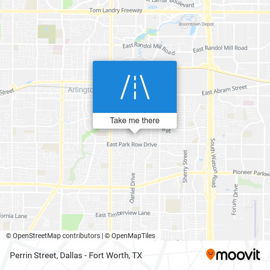 Perrin Street map