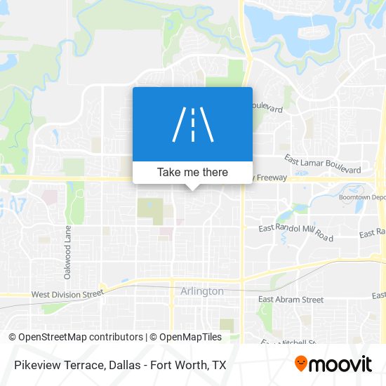Mapa de Pikeview Terrace