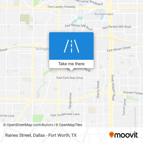 Raines Street map