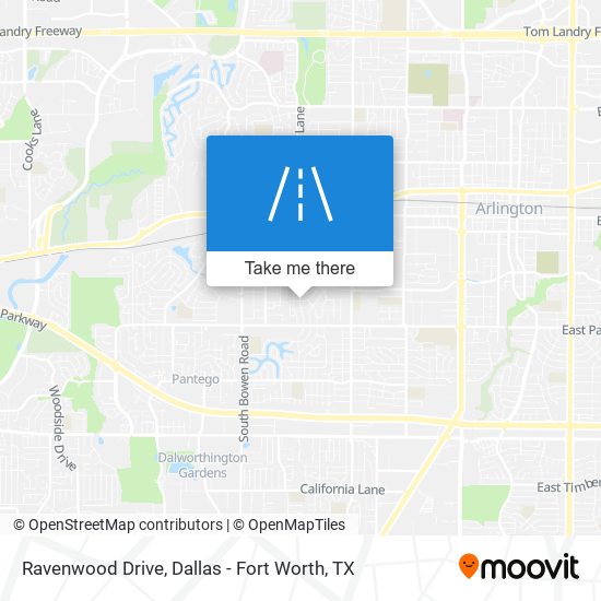 Ravenwood Drive map