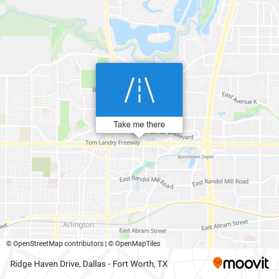 Mapa de Ridge Haven Drive