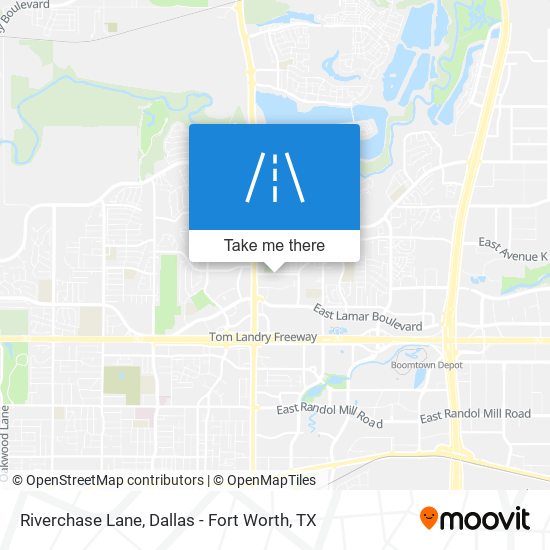 Mapa de Riverchase Lane