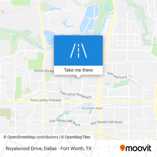Royalwood Drive map