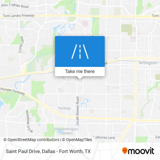 Mapa de Saint Paul Drive
