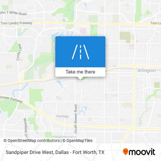 Mapa de Sandpiper Drive West