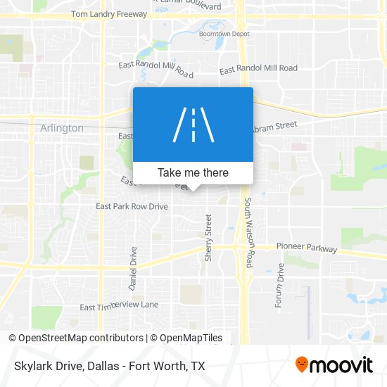 Skylark Drive map