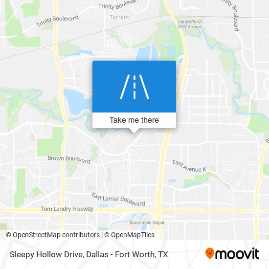 Sleepy Hollow Drive map