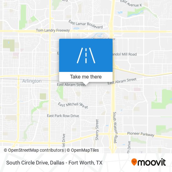 Mapa de South Circle Drive