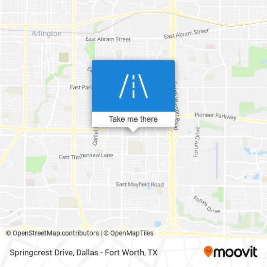 Springcrest Drive map