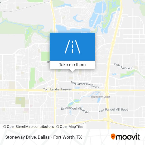 Stoneway Drive map