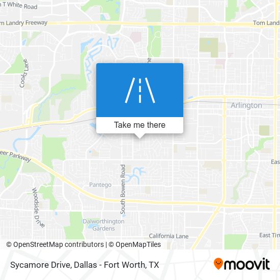Sycamore Drive map