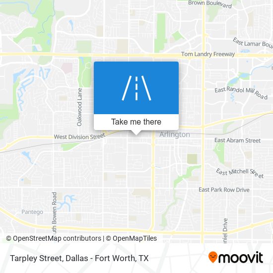 Tarpley Street map