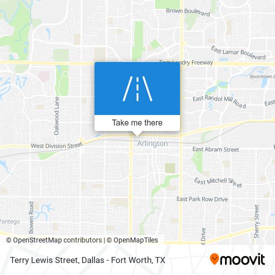 Terry Lewis Street map