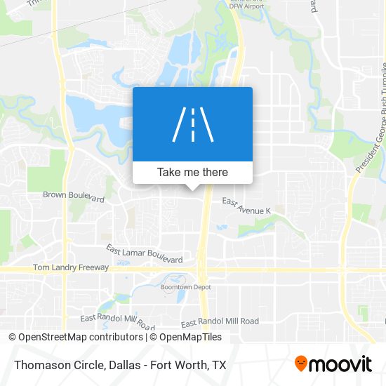 Thomason Circle map