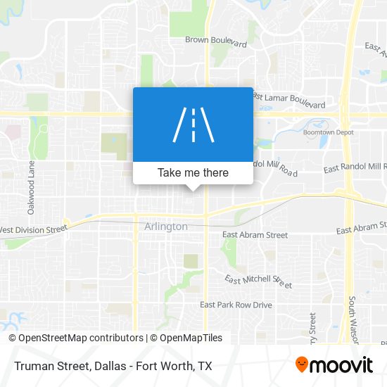 Truman Street map