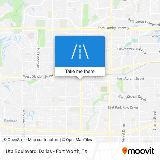 Uta Boulevard map