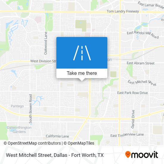 Mapa de West Mitchell Street