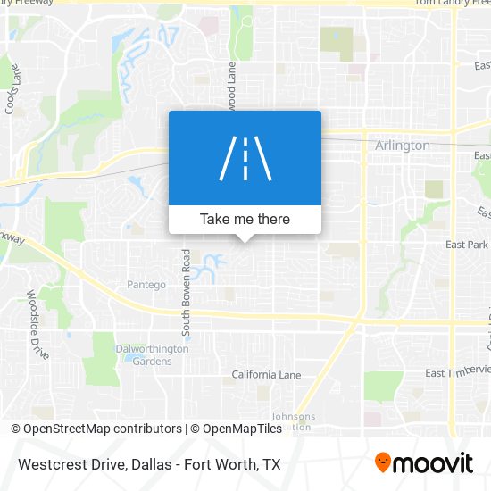 Mapa de Westcrest Drive