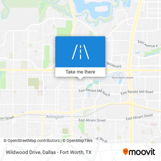 Mapa de Wildwood Drive