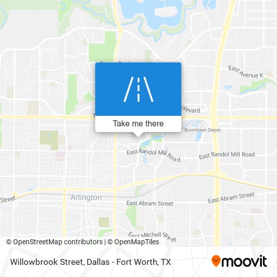 Willowbrook Street map