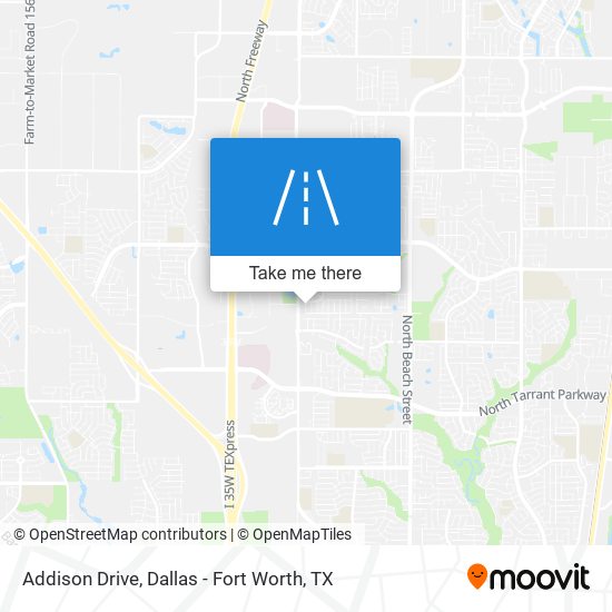 Mapa de Addison Drive