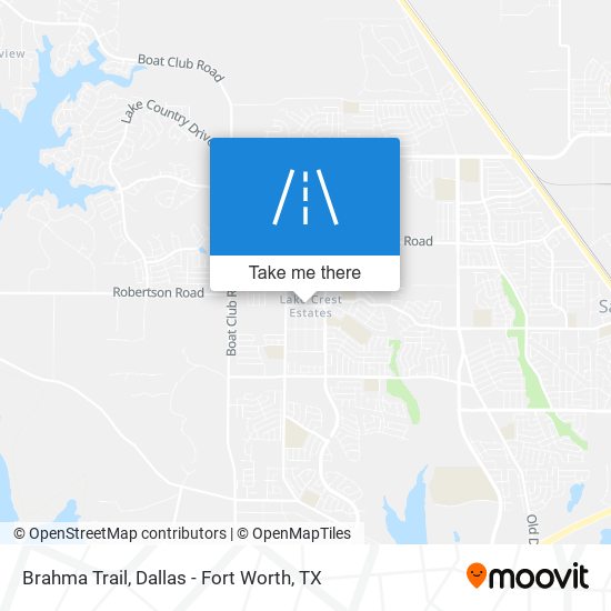 Brahma Trail map