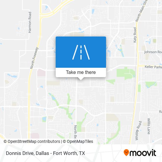 Mapa de Donnis Drive
