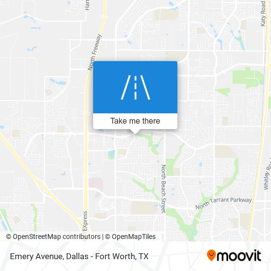 Mapa de Emery Avenue