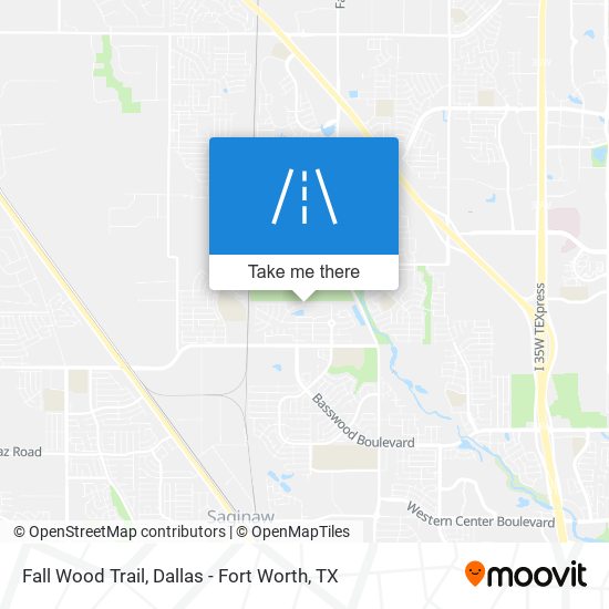 Fall Wood Trail map