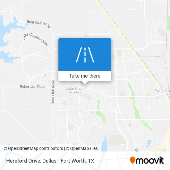 Mapa de Hereford Drive