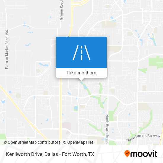 Mapa de Kenilworth Drive