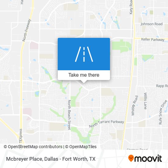 Mcbreyer Place map