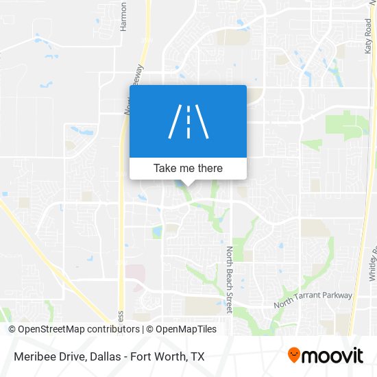 Meribee Drive map