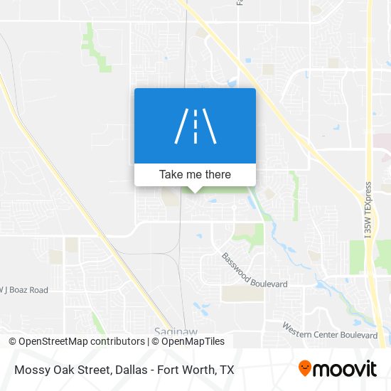 Mossy Oak Street map
