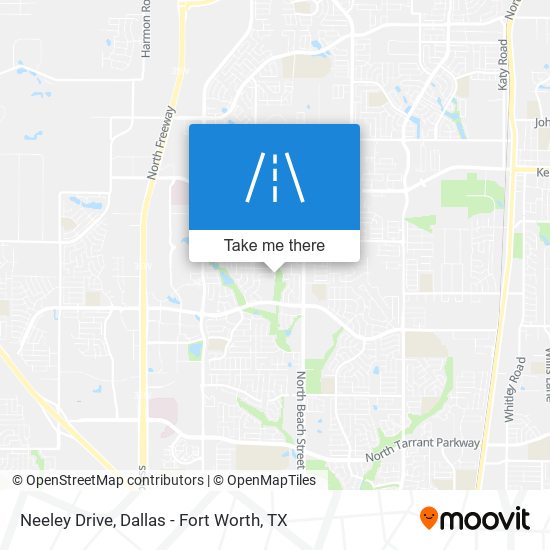 Neeley Drive map