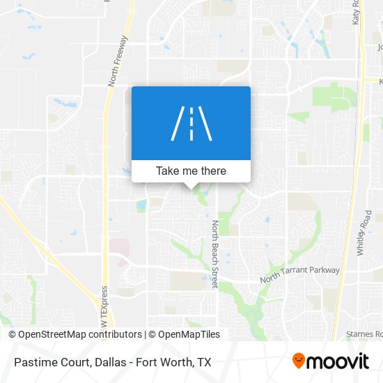 Pastime Court map