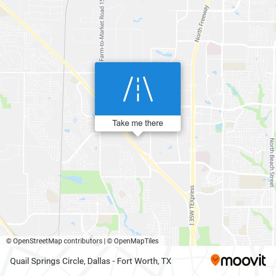 Quail Springs Circle map