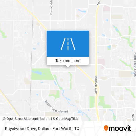 Royalwood Drive map