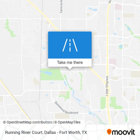 Running River Court map