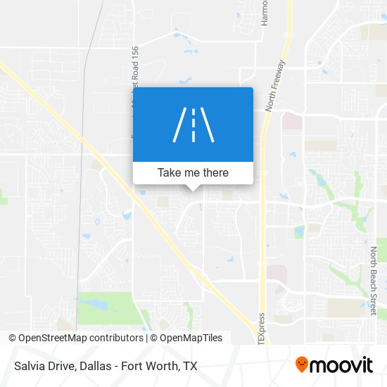 Mapa de Salvia Drive