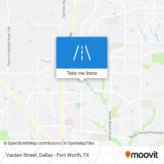 Varden Street map