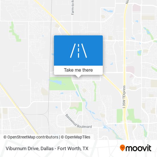 Viburnum Drive map