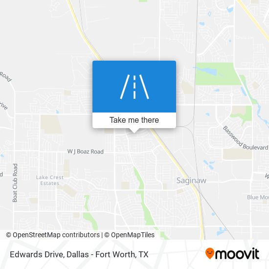 Edwards Drive map