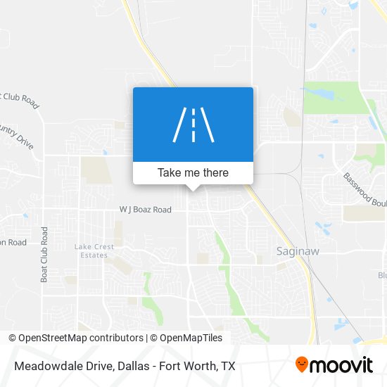 Meadowdale Drive map