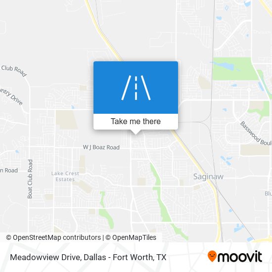 Meadowview Drive map