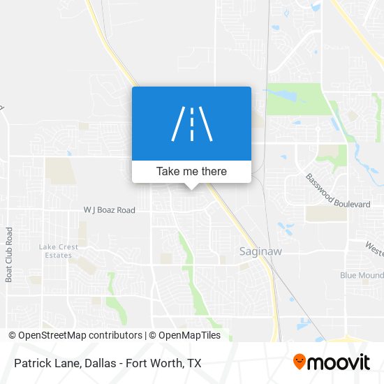 Patrick Lane map