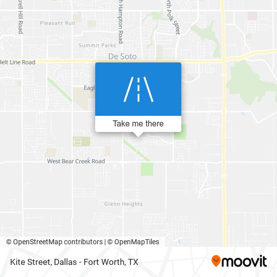 Kite Street map