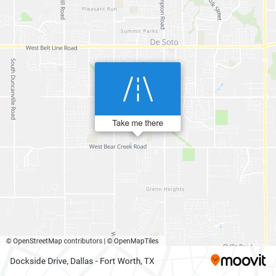 Mapa de Dockside Drive